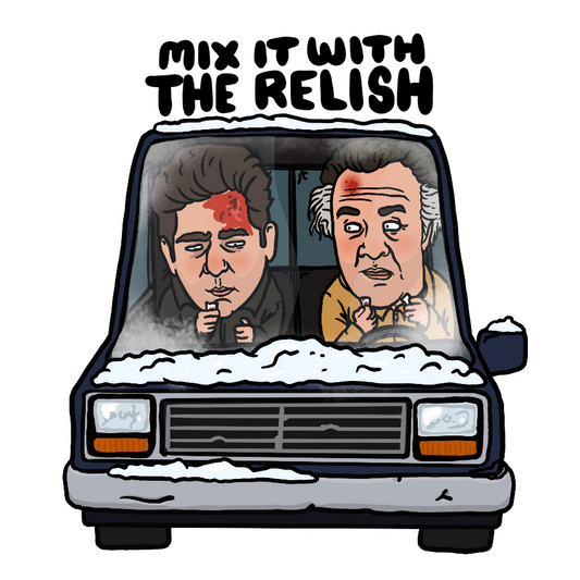 Mix it with the relish