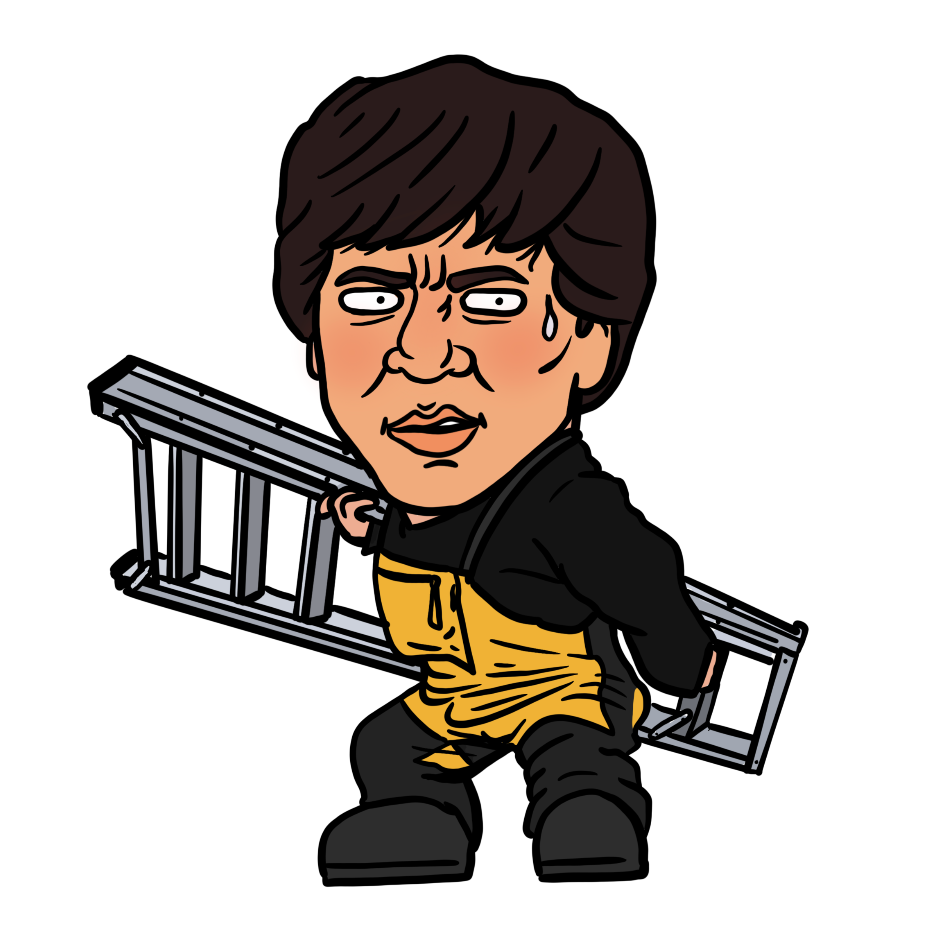 Jackieβs First Strike β Action Hero Stickers Store