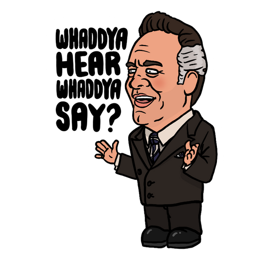 His song plays shortly after...