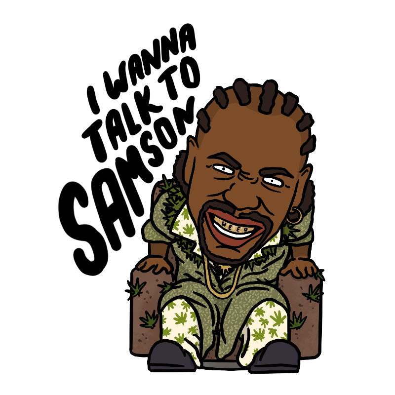 Samson! – Action Hero Stickers Store