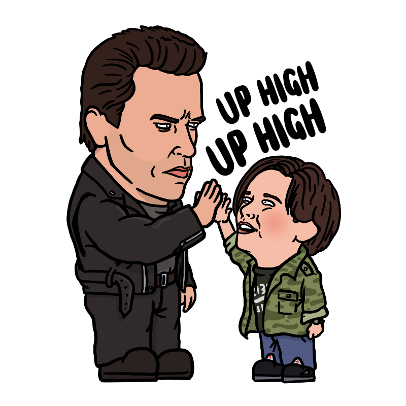 Too slow – Action Hero Stickers Store
